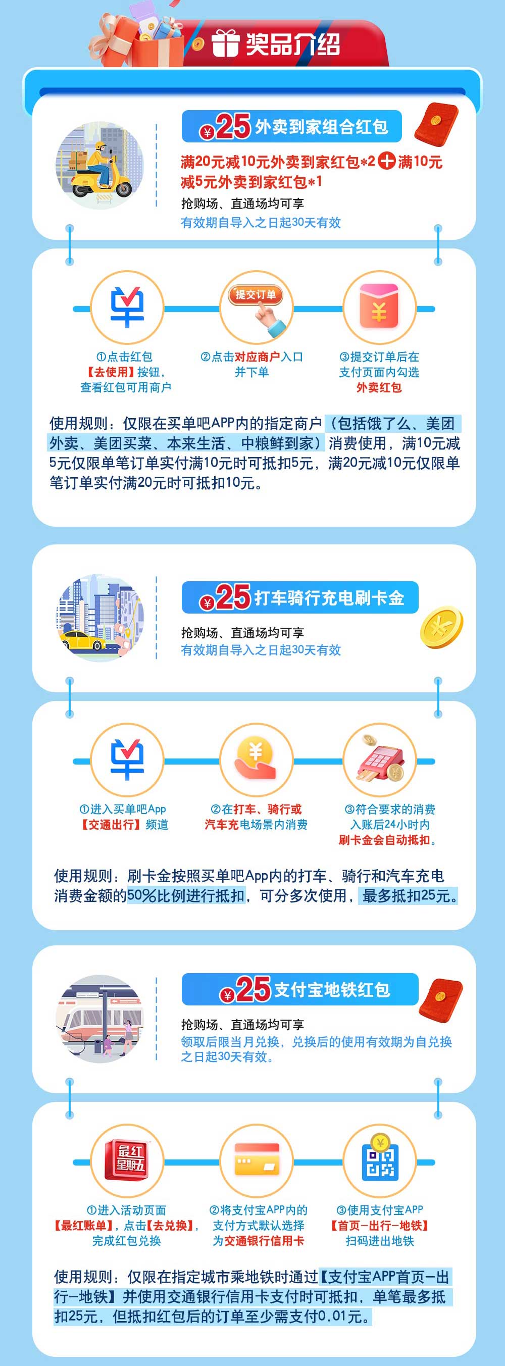 交通银行信用卡最红星期五（25年下半年）